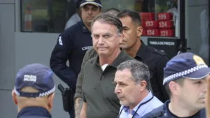 O ex-presidente Jair Bolsonaro