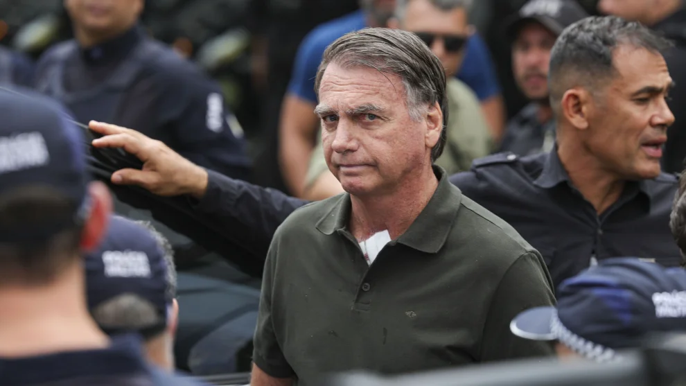 O ex-presidente Jair Bolsonaro