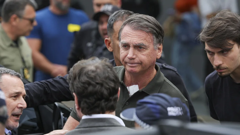 O ex-presidente Jair Bolsonaro
