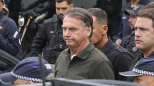 O ex-presidente Jair Bolsonaro