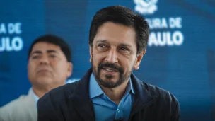 O prefeito de São Paulo Ricardo Nunes