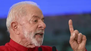 O presidente Luiz Inácio Lula da Silva