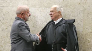 Ministros Edson Fachin e presidente Lula