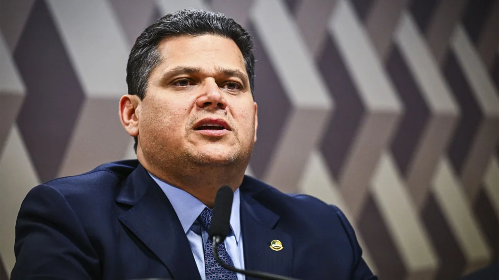 O Presidente do Senado e do Congresso Nacional, Davi Alcolumbre