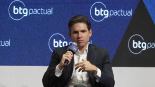 Presidente da Câmara dos Deputados, Hugo Motta no BTG pactual
