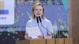 Ministra da Casa Civil Gleisi Hoffmann