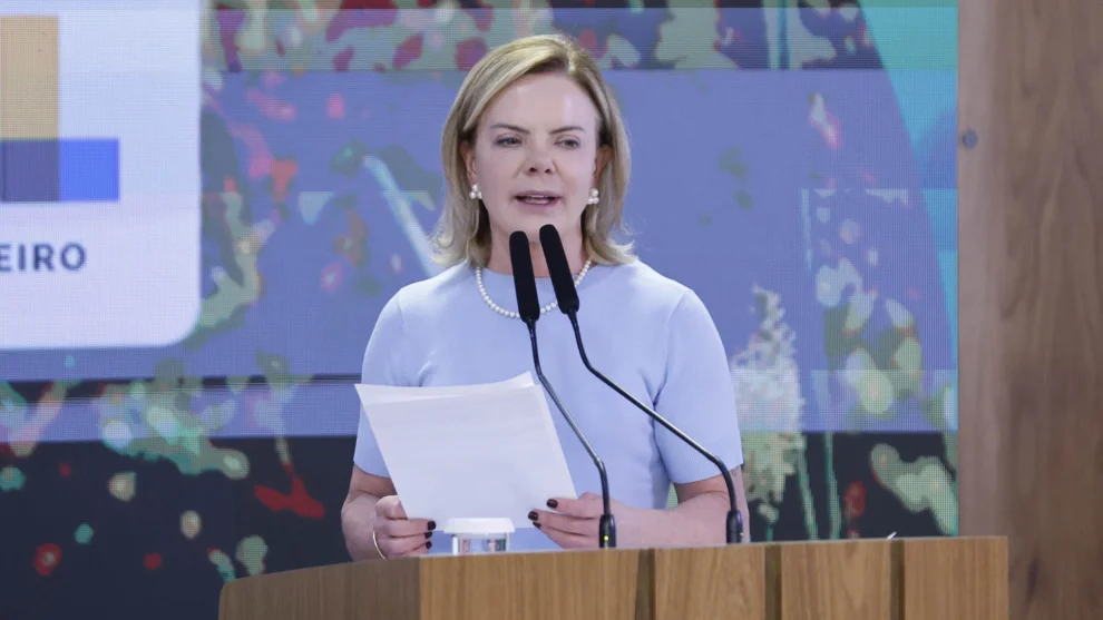 Ministra da Casa Civil Gleisi Hoffmann