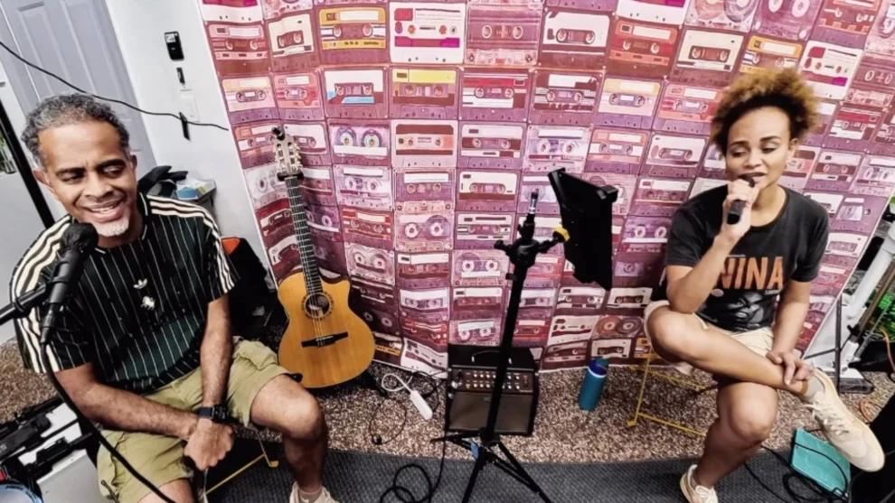 Jair Oliveira e Luciana Mello