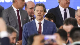 O ministro da Fazenda, Fernando Haddad