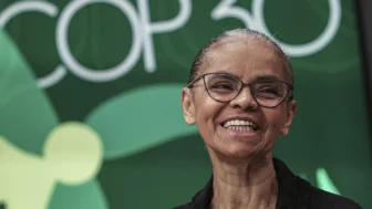 A ministra do meio ambiente, Marina Silva