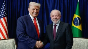 Presidente da República, Luís Inácio Lula da Silva, durante Encontro com o Presidente dos Estados Unidos, Donald Trump