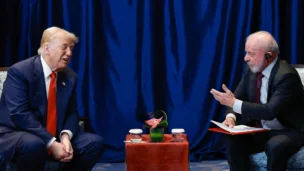 Fotos: Ricardo Stuckert / PR Presidente da República, Luiz Inácio Lula da Silva, durante Encontro com o Presidente dos Estados Unidos, Donald Trump