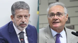 O Dep. Arthur Lira e o senador Renan Calheiros
