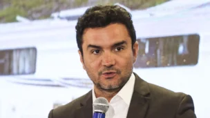 O ministro do Turismo, Celso Sabino