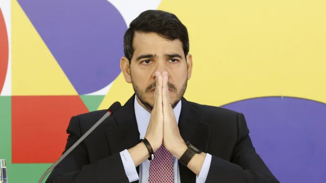 O ministro da AGU, Jorge Messias
