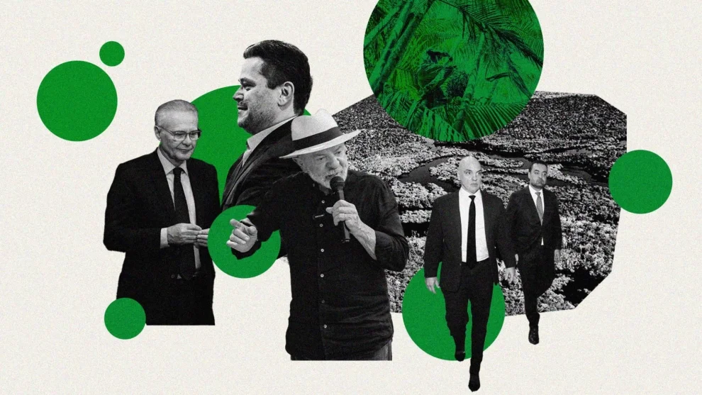 Renan Calheiros, Davi Alcolumbre, Lula, Alexandre de Moraes, Cláudio Castro