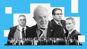 Flávio Dino, Lula, Hugo Motta, Guilherme Derrite, COP30