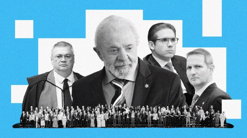 Flávio Dino, Lula, Hugo Motta, Guilherme Derrite, COP30