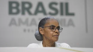 A ministra Marina Silva, ministro Fernando Haddad, ministra Sonia Guanabara