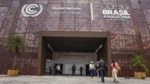 Pavilhões da COP30.