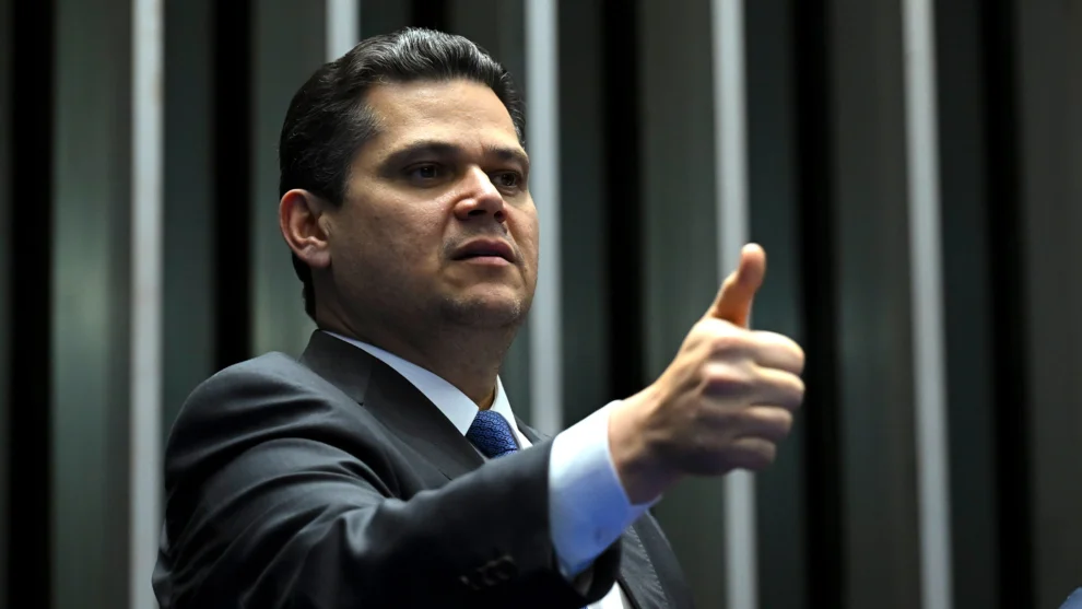 Em destaque, presidente do Senado Federal, senador Davi Alcolumbre