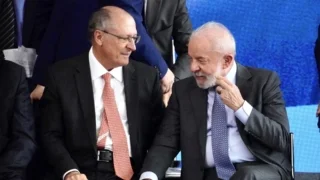 Vice Presidente da República Geraldo Alckmin e o Presidente da República Luiz Inácio Lula da Silva