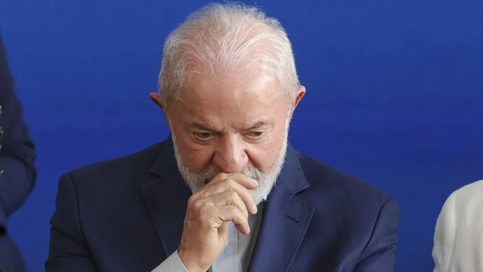 O presidente Luiz Inácio Lula da Silva