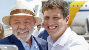Presidente da República, Luiz Inácio Lula da Silva Com o Prefeito do Recife, João Henrique Campos.