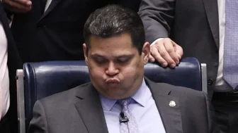 O presidente do Senado, Davi Alcolumbre