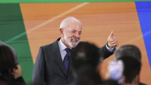 O presidente Luiz Inácio Lula da Silva