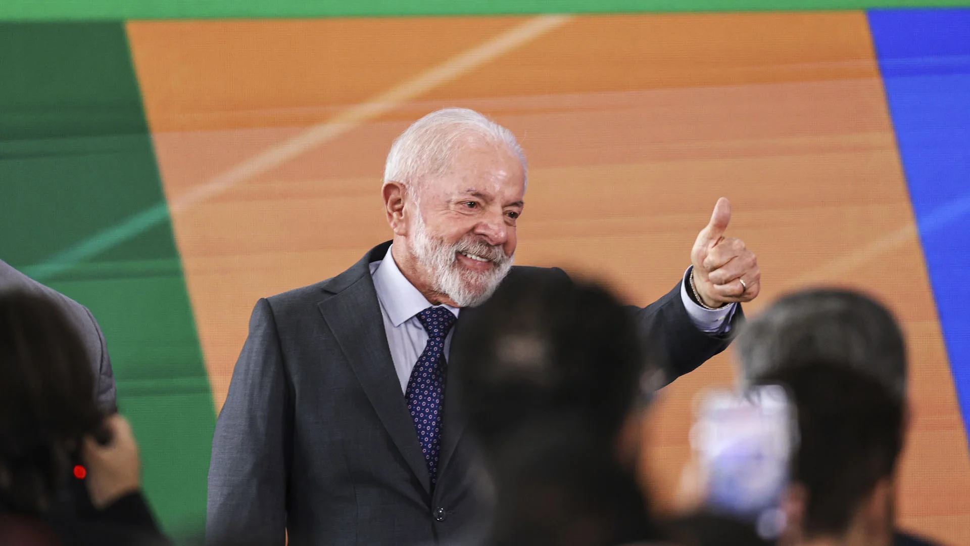 O presidente Luiz Inácio Lula da Silva