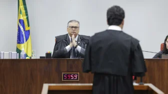 Ministro Flávio Dino e o Adv. Jeffrey Chiquini