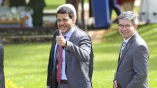 Senador Randolfe Rodrigues e o Jorge Messias - Advogado-Geral da União