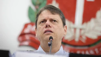 Governador de São Paulo Tarcísio de Freitas