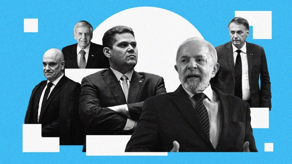 Alexandre de Moraes, General Augusto Heleno, Bolsonaro, Davi Alcolumbre, Lula