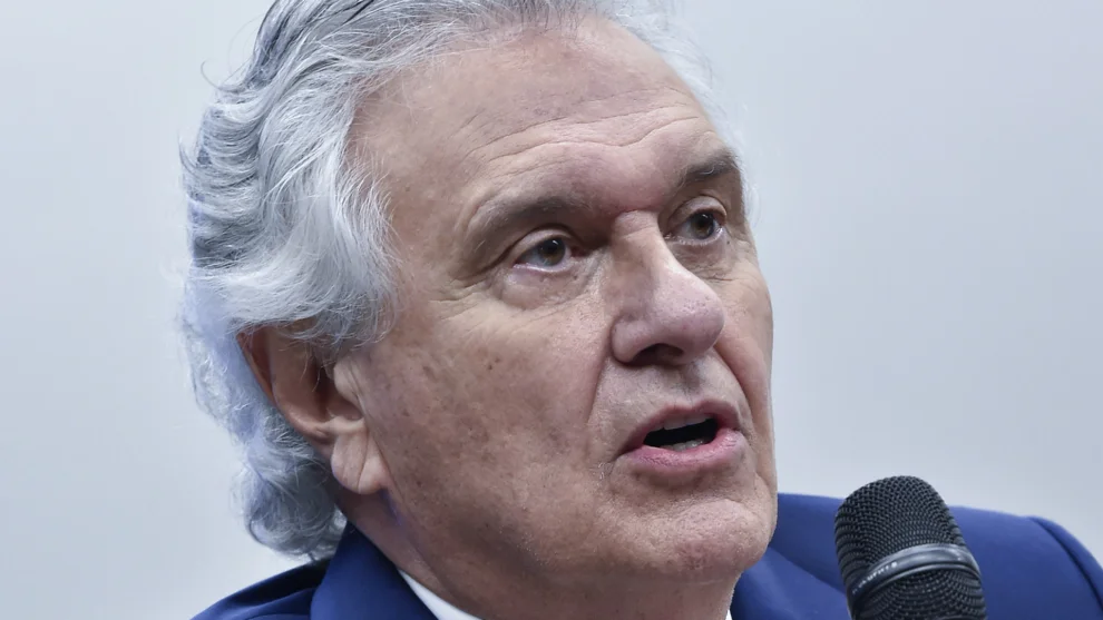 Ronaldo Caiado governador do estado de Goiás.