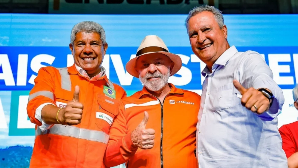 Elmano de Freitas, Lula e Rui Costa