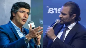 Fotos: (André Esteves) Divulgação / (Daniel Vorcaro) Reprodução/YouTube Esfera Brasil