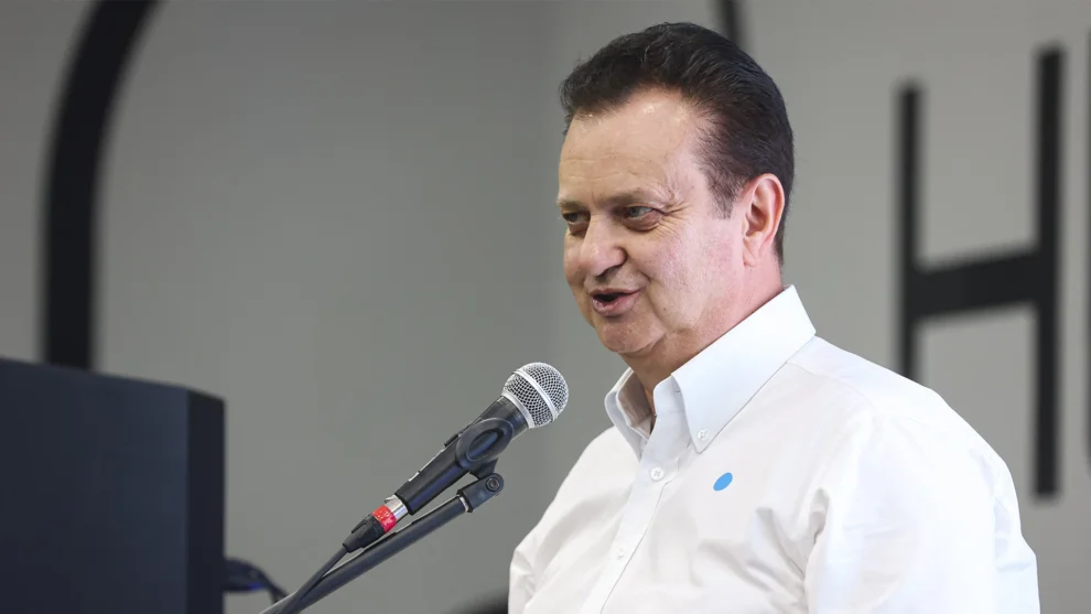 O presidente nacional do PSD (Partido Social Democrático) Gilberto Kassab.