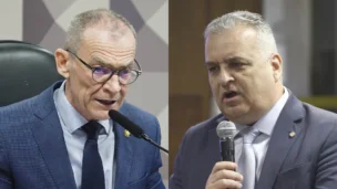 Senador, Fabiano Contarato e o Dep. Alfredo Gaspar