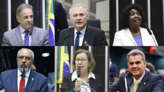 Dep. Aécio Neves (PSDB - MG), senador Renan Calheiros (MDB-AL), Dep. Benedita da Silva (PT-RJ), senador Paulo Paim (PT-RS), Dep. Lídice da Mata (PSB - BA), Dep. Sérgio Brito (PSD)