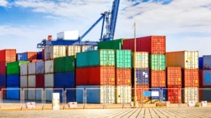 Exportação, porto, Contêiner