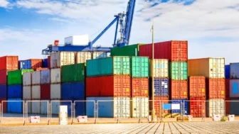 Exportação, porto, Contêiner