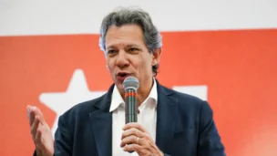 O ministro da Fazenda, Fernando Haddad