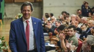 o ministro da Fazenda, Fernando Haddad