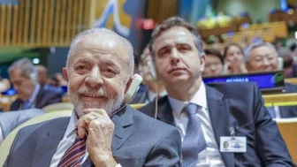 Presidente da República, Luiz Inácio Lula da Silva e o Presidente do Senando, Senador Rodrigo Pacheco