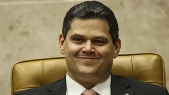 O presidente do Senado, Davi Alcolumbre