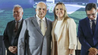 Ibaneis Rocha, governador do Distrito Federal e Vice-governadora do Distrito Federal, Celina Leão