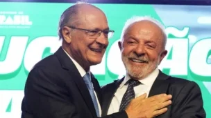 Vice Presidente da República Geraldo Alckmin e o Presidente da República Luiz Inácio Lula da Silva