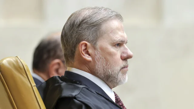 O ministro do STF, Dias Toffoli